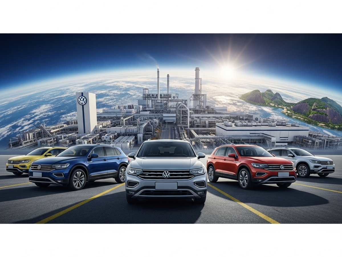 Investimento bilionário da Volkswagen no Brasil: R$16 bilhões para híbridos, elétricos e 16 novos veículos até 2028