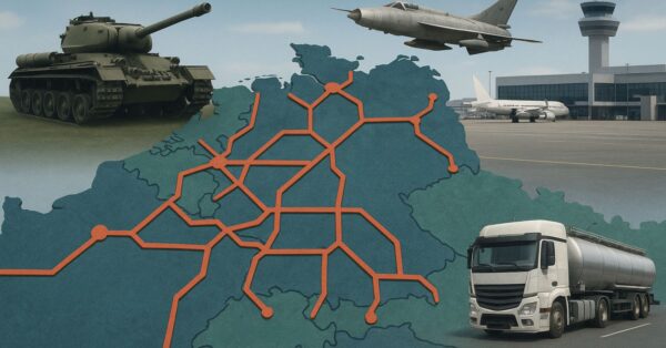 O oleoduto da OTAN que abasteceu tanques e aviões na Guerra Fria e hoje serve civis na Europa