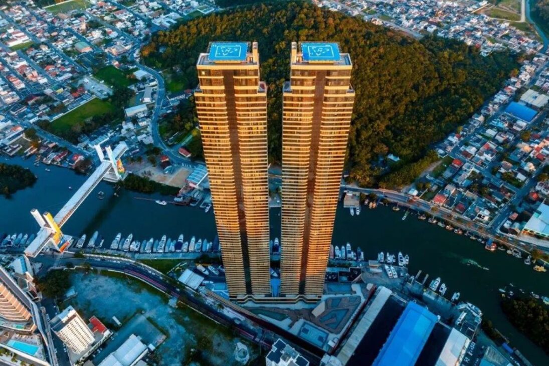 El edificio más alto de Brasil: con 294 metros de altura, son las torres gemelas brasileñas