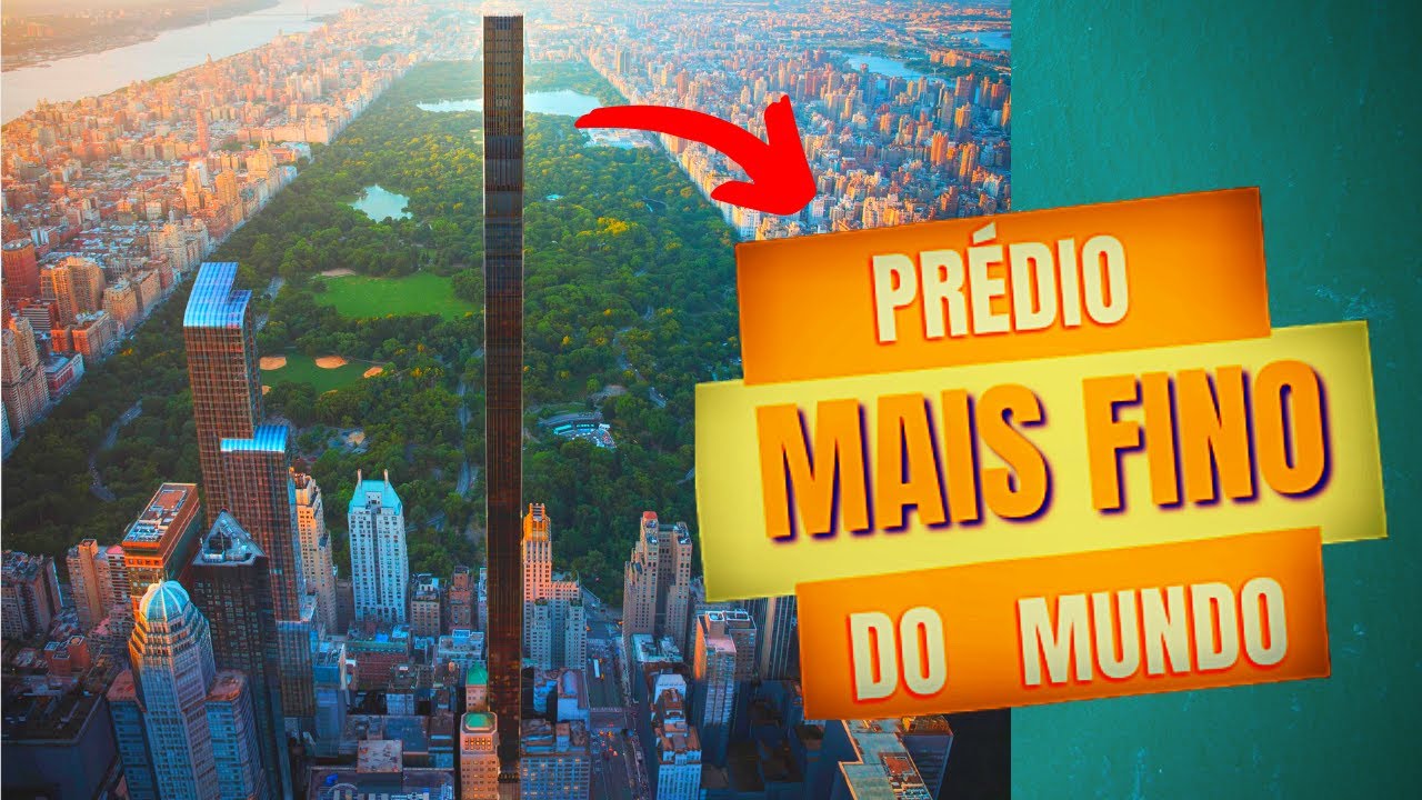 O prédio mais fino do mundo custou US$ 2 bilhões e desafia a gravidade com seus 435 metros — mas vive quase vazio no coração de Nova York