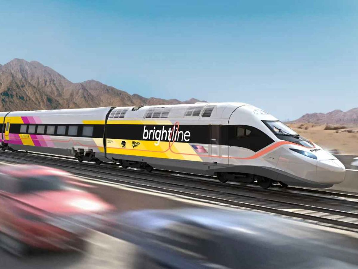 Brightline West: a construção do primeiro trem-bala privado dos EUA para ligar Las Vegas a Los Angeles a 300 km/h