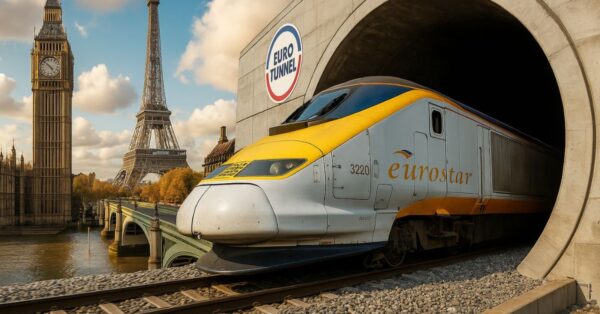 O Eurotúnel: a história do túnel subaquático mais longo do mundo, que liga Inglaterra e França sob o Canal da Mancha