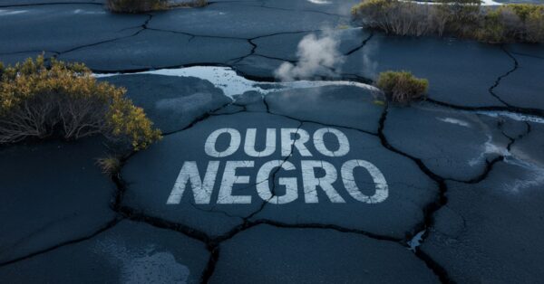 Os lagos negros que confundem turistas - como o petróleo brota da terra e cria poças gigantes em Trinidad e Venezuela