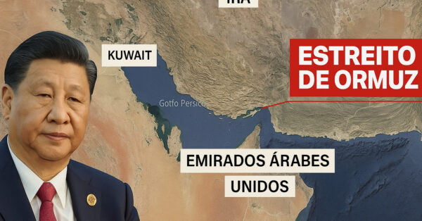 Pequim impõe controle rígido no Estreito de Ormuz, e navios chineses são obrigados a reportar posição em tempo real