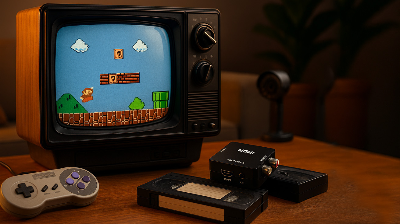 TV de tubo ressurge em 2025 como solução retrô para games, DVDs e segurança, provando que tecnologia antiga ainda tem muito valor.