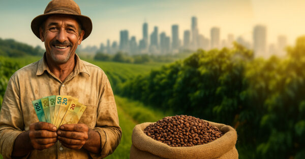 Salários de até R$12 mil por mês atraem trabalhadores urbanos para o campo. O café virou ouro no Espírito Santo.