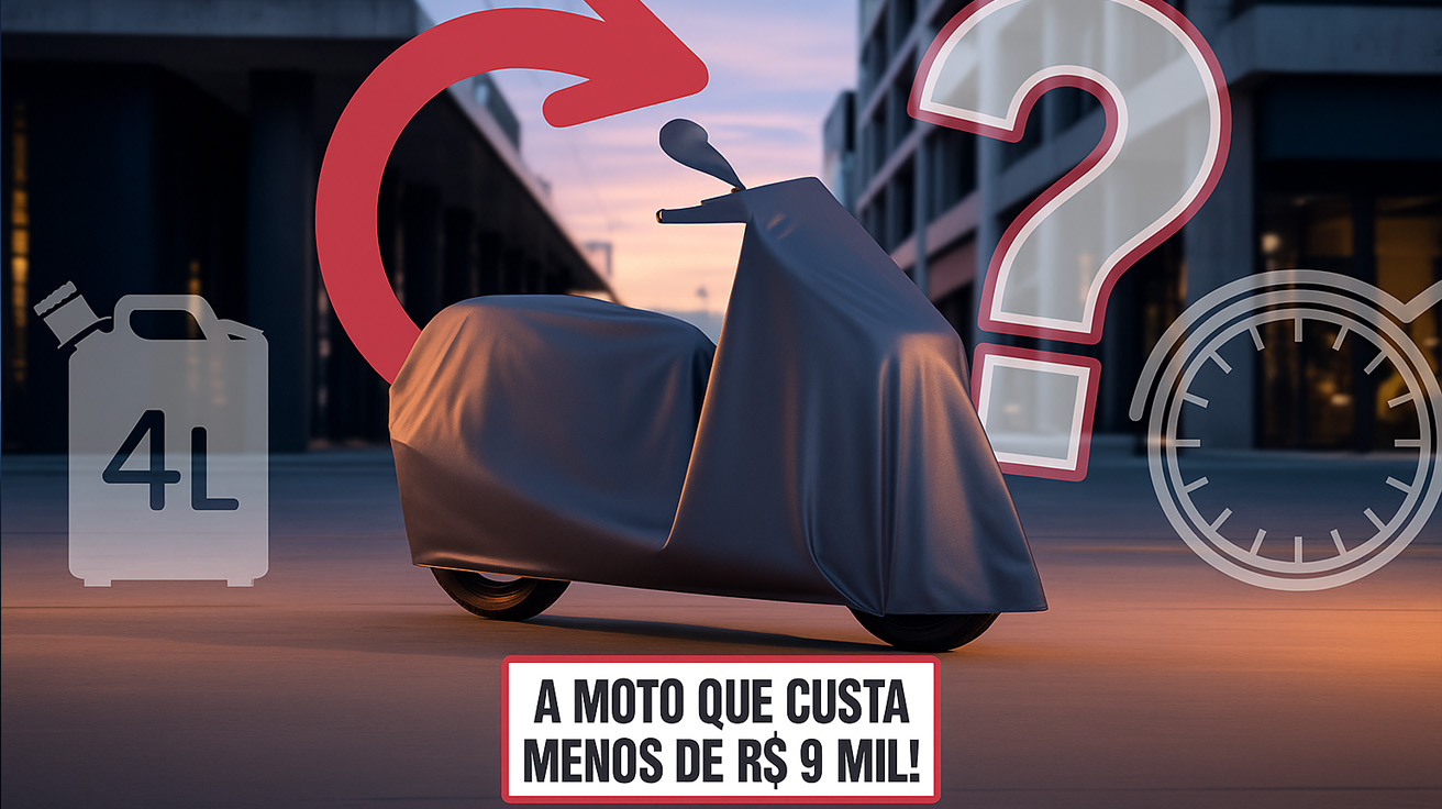 Conheça a Yamaha JOG 125, a scooter urbana que roda 200 km com 4L, pesa só 95 kg e custa menos de R$ 9 mil. Design e economia unidos.