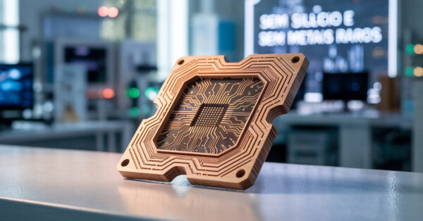 Sem silício e sem metais raros: novo chip de madeira promete revolucionar eletrônicos descartáveis — no Brasil, lixo eletrônico ainda é problema crescente