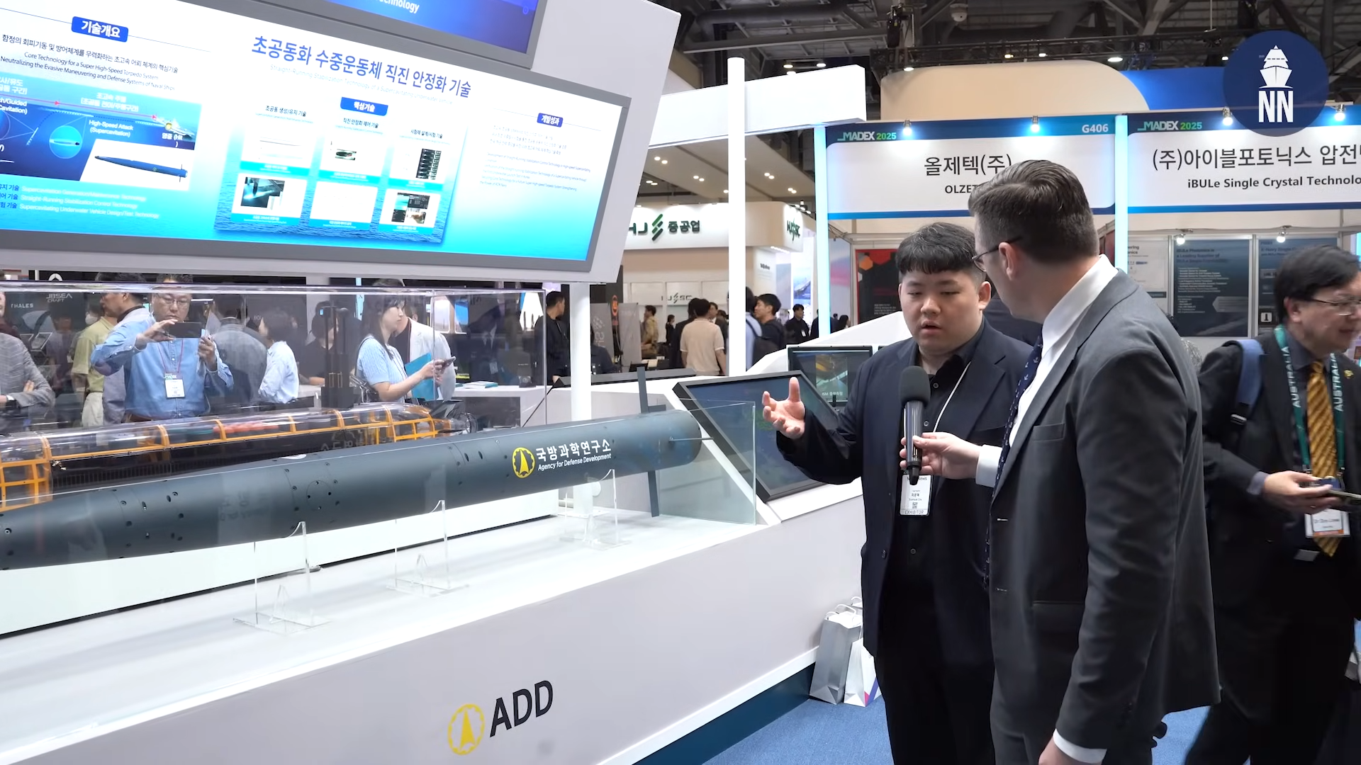 Torpedo supercavitante da Coreia do Sul