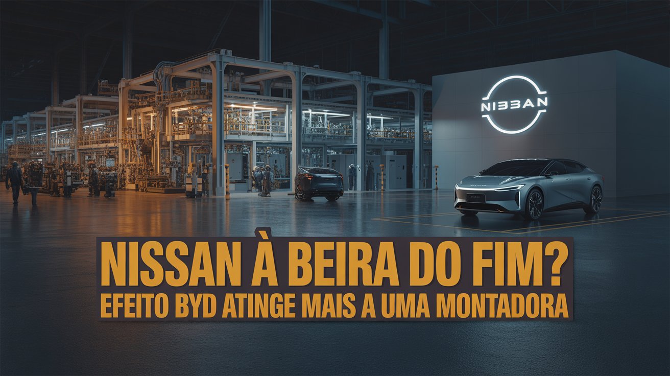 Nissan luta para sobreviver diante da ascensão da BYD, com reestruturação e parcerias que podem redefinir o mercado global de carros elétricos.
