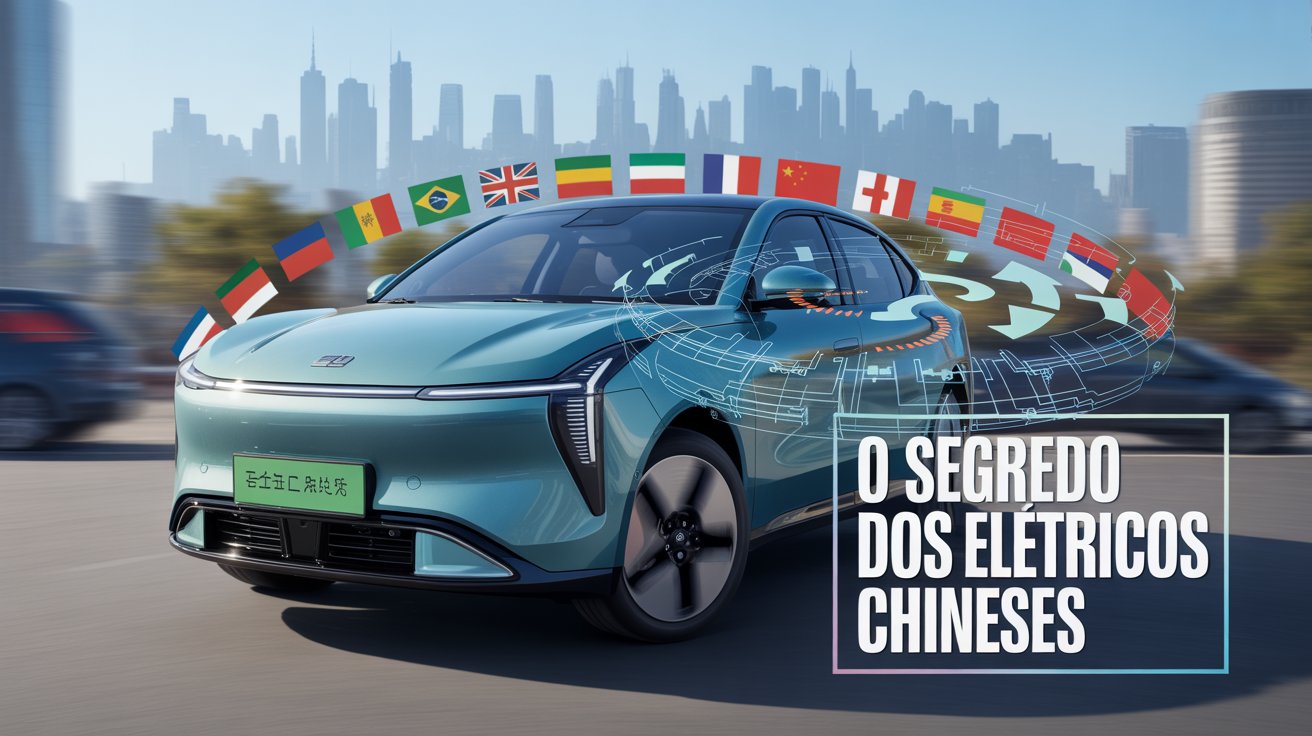 Carros elétricos chineses de baixo custo avançam no mercado global, desafiam marcas tradicionais e levantam questões sobre tecnologia, segurança e competitividade.