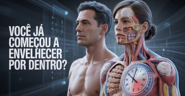 Estudo revela quando o corpo começa a envelhecer por dentro e aponta os sinais invisíveis que indicam a aceleração do relógio biológico.