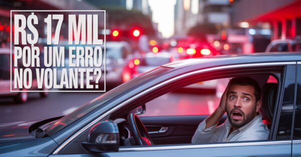 Multas de trânsito podem chegar a R$ 17 mil com multiplicadores do CTB. Entenda o risco de falência para motoristas com infrações gravíssimas.