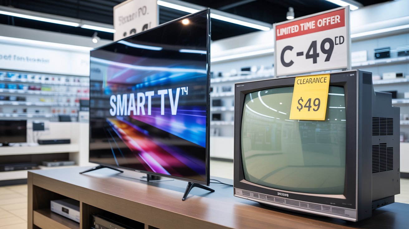Troque sua TV velha por uma Smart TV nova com até 40% de desconto! Coleta gratuita, sem burocracia, válida em todo o Brasil.
