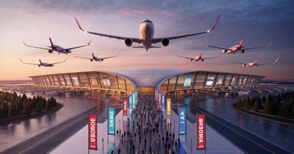 Descubra como o novo aeroporto de Istambul redefine a aviação com o maior terminal do mundo, seis pistas e capacidade para 200 milhões.
