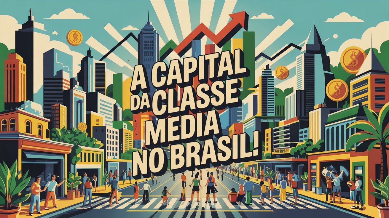 Curitiba lidera como capital da classe média no Brasil, com crescimento da renda e redução da pobreza, destacando-se no cenário nacional.