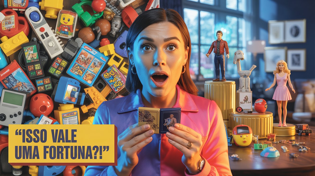 Descubra os brinquedos antigos da sua infância que podem valer pequenas fortunas hoje. Veja os mais raros e valorizados do mercado atual.
