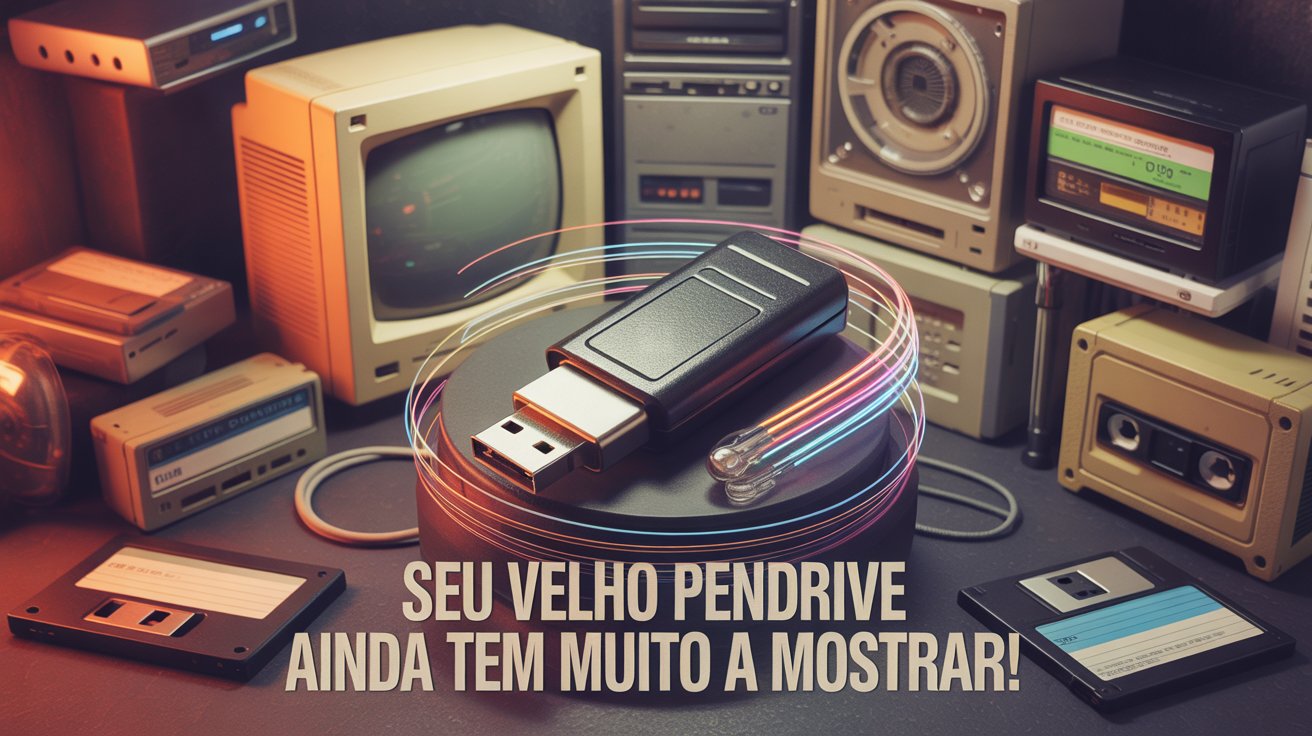 Pendrive velho pode ser mais útil do que você imagina: transforme-o em chave de segurança, antivírus portátil e muito mais com dicas práticas.
