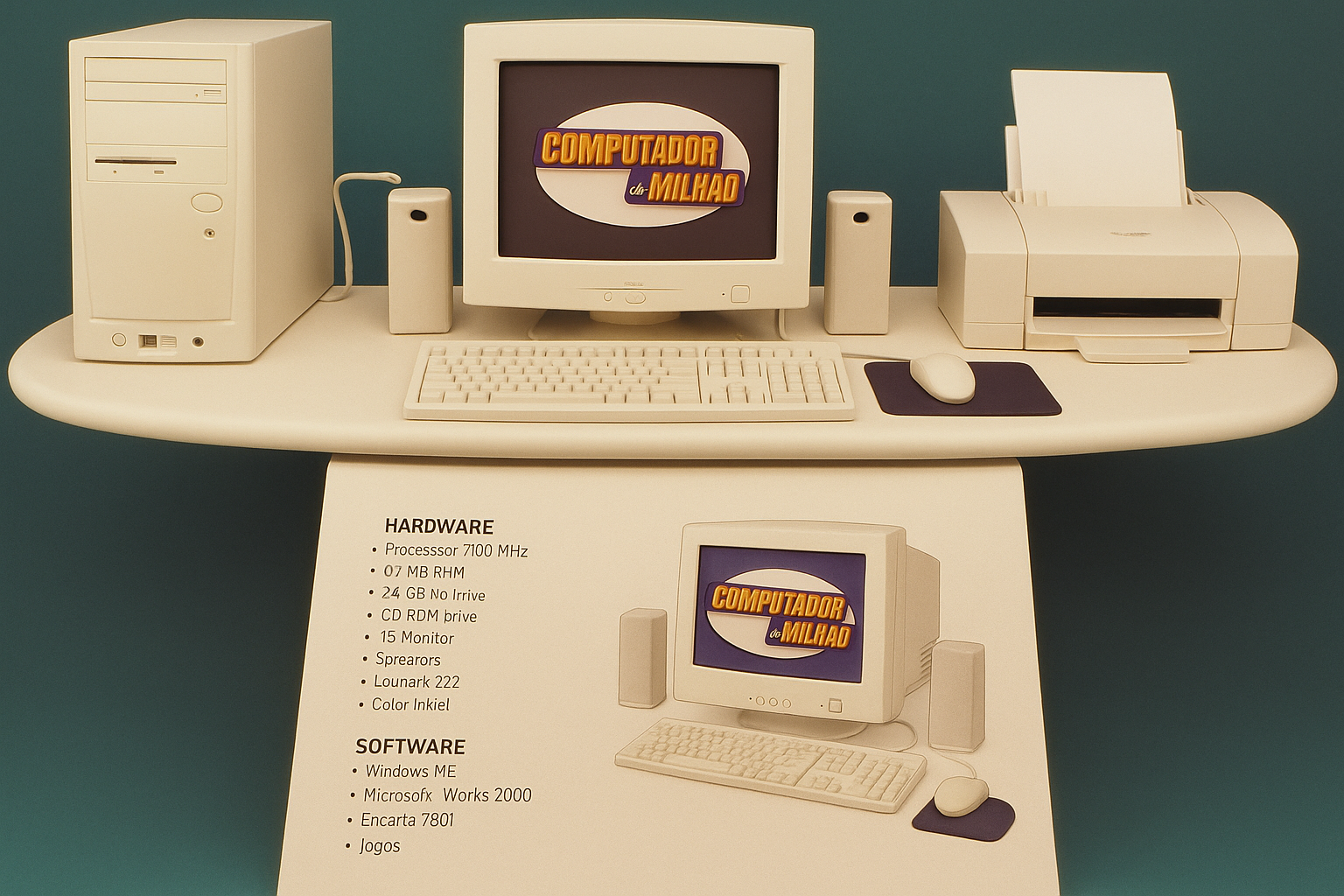 Computador, Computador do Milhão, SBT, Microsoft