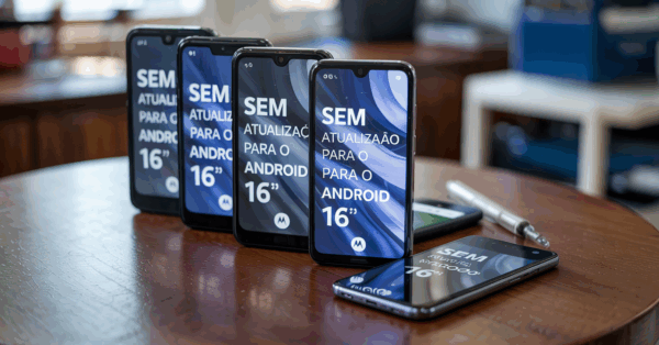 Lista oficial revela quais celulares da Motorola não serão mais atualizados em 2025 com a chegada do Android 16
