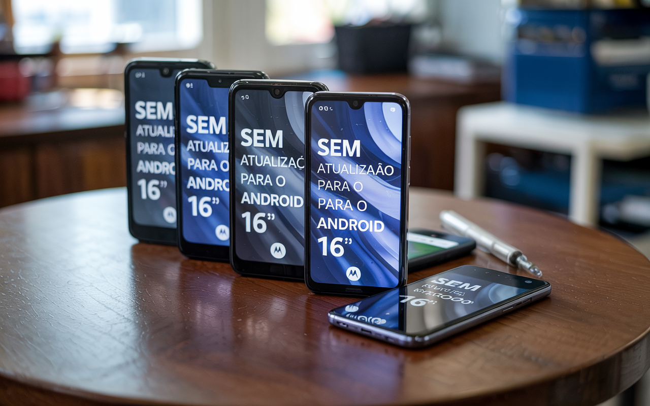 Lista oficial revela quais celulares da Motorola não serão mais atualizados em 2025 com a chegada do Android 16