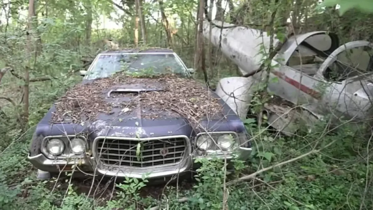 Carros, Abandonados, Casarão, Aviões