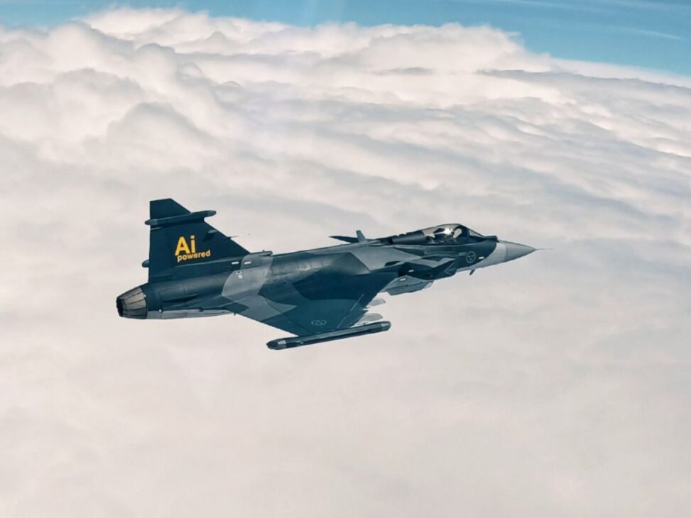 Gripen E realiza vuelo autónomo con sistema Centauro de inteligencia artificial