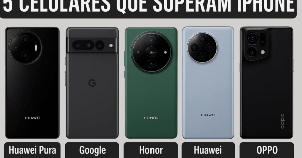 iPhone não é mais o rei das câmeras Conheça 5 celulares que superam o modelo da Apple em testes de fotografia