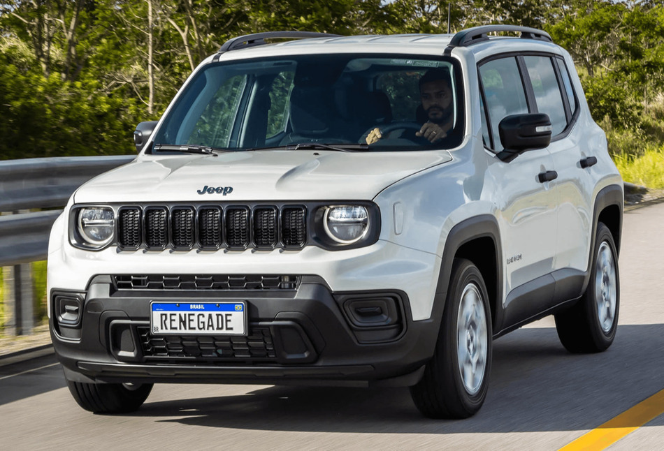 Jeep Renegade 1.3 turbo. (Imagen: divulgación) - Conoce los 5 SUVs más baratos para mantener en 2025 y sorpréndete con quién vence Corolla Cross y HR-V en economía y confiabilidad!