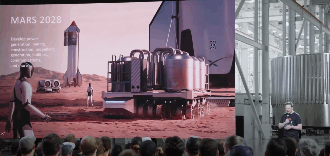 Elon Musk acelera los planos de SpaceX para colonizar Marte em 2026 com a Starship, mesmo após explosões e desafios técnicos.