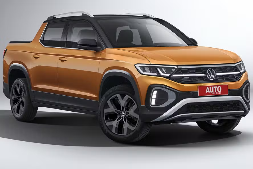 Nueva Tarok de Volkswagen llega para abalar el mercado con diseño moderno, motor híbrido y versatilidad que superan a la Fiat Toro y a la Chevrolet Montana.
