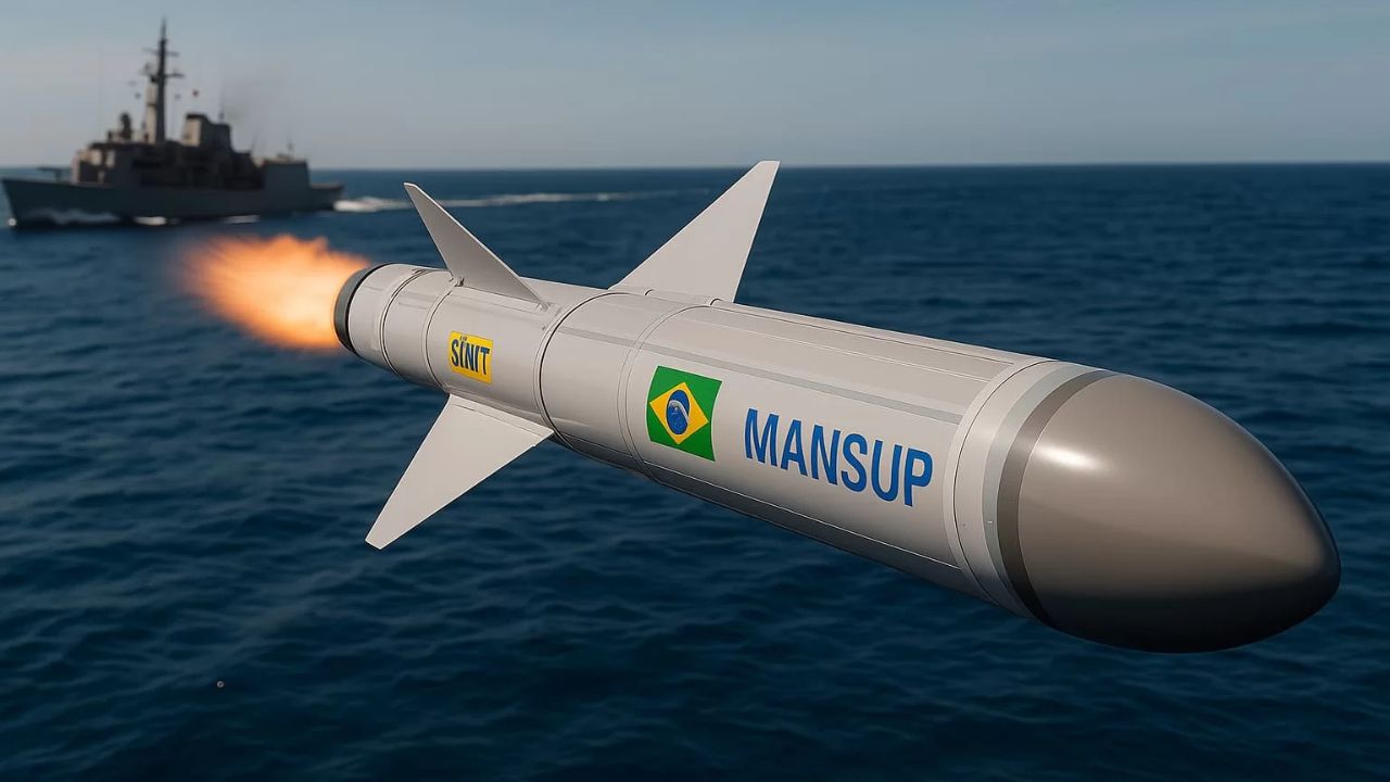 Marinha do Brasil firma contrato com a SIATT para fornecimento de mísseis MANSUP nas Fragatas Tamandaré, reforçando a defesa naval com tecnologia nacional.
