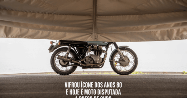Quando chegou, ninguém levava a sério — mas ela atravessou décadas, virou ícone dos anos 80 e hoje é a moto disputada a “preço de ouro” por apaixonados por duas rodas