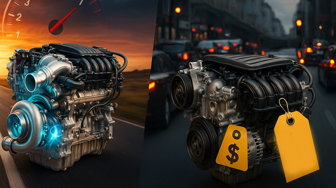 Turbo ou aspirado? Saiba qual motor combina com seu perfil e evite escolhas erradas que podem custar caro no desempenho e na manutenção.