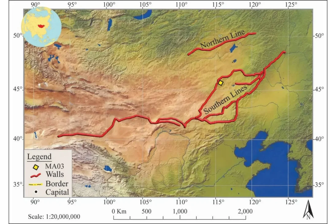 Muralla de China, Muralla, Mongolia