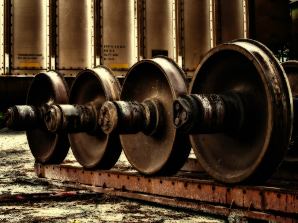 Ruedas de los trenes, Trenes, Ruedas, Vías