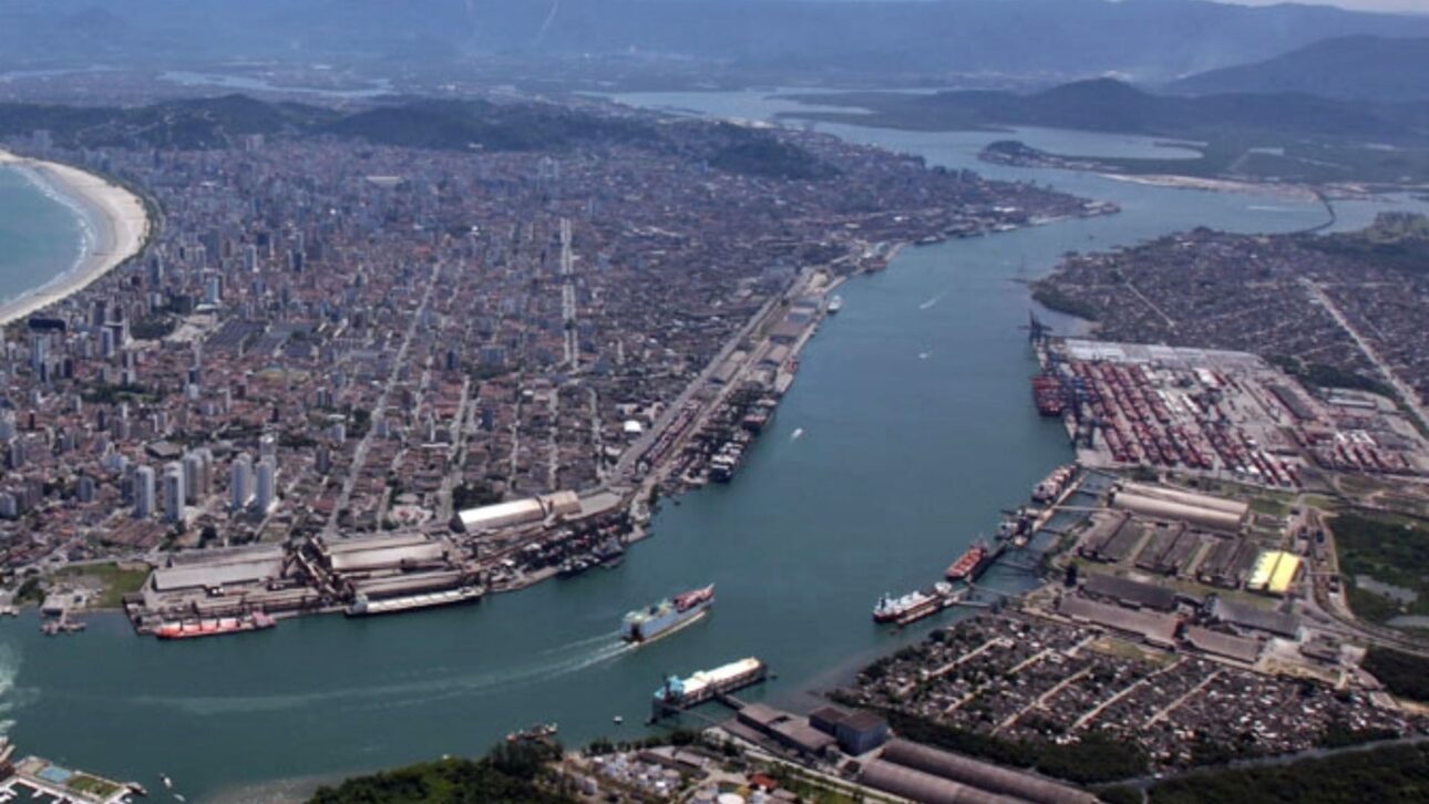 El puerto de Santos pasa por una transformación histórica con obras multimillonarias, túnel submerso, ferrocarril ampliado y generación de miles de empleos.