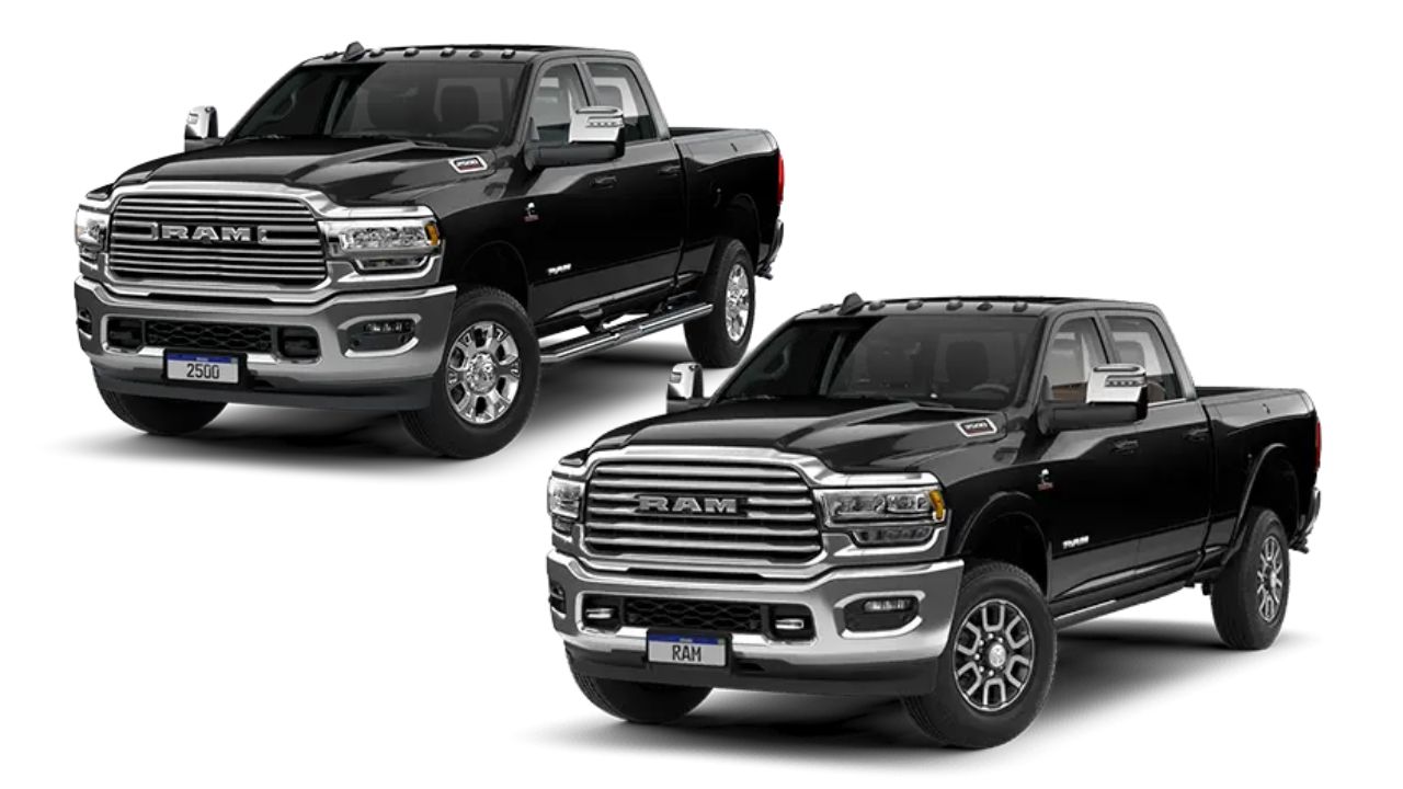 Ram 2500 e 3500. Imagen: Divulgación