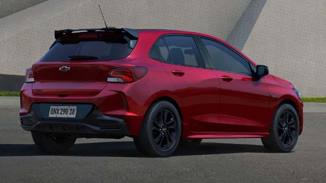 Chevrolet Onix. Imagen: Divulgación