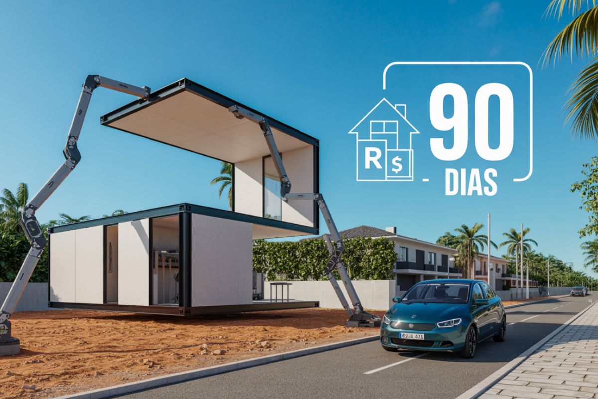 A Casa que se Monta Sozinha: A Revolução Sustentável que Custa Menos que um Carro