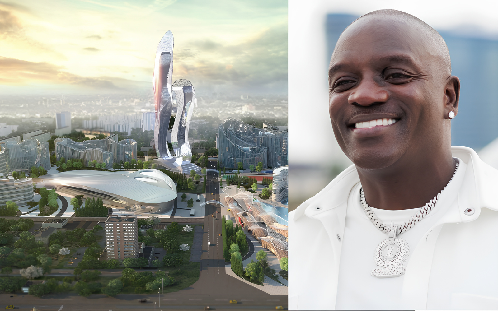 Akon City: A cidade futurista de US$ 6 bilhões que prometia ser a “Wakanda da vida real” — e virou um imenso vazio no Senegal