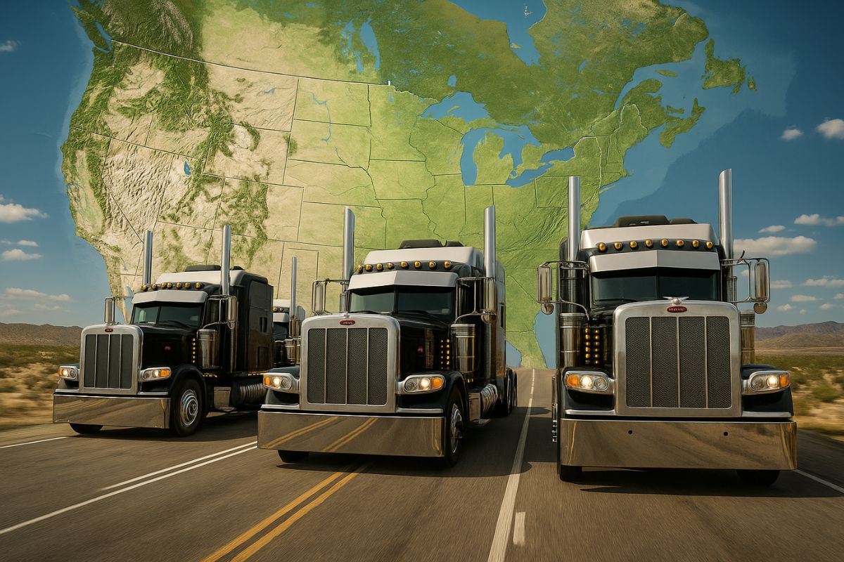 Os Titãs da Estrada: Quem Realmente Tem a Maior Frota de Caminhões dos EUA em 2024?