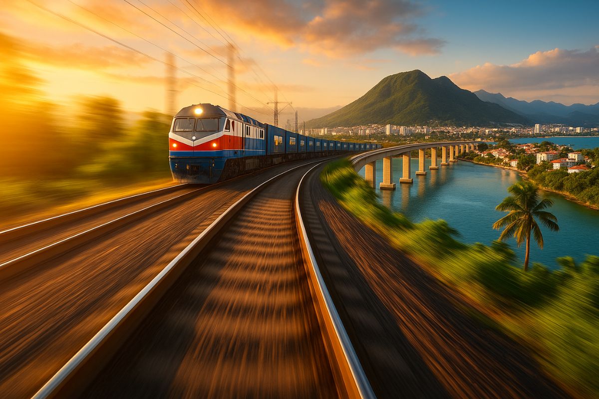 A Nova Ferrovia Brasileira: O Projeto de Bilhões que Vai Ligar o Interior do Espírito Santo ao Mar