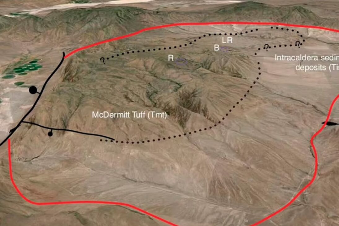 Valorada en R$ 8 billones, Musk y Bezos Luchan en Disputa Millonaria por Supervolcán Extinto en EE. UU. con 1,3 Millón de Toneladas de Litio