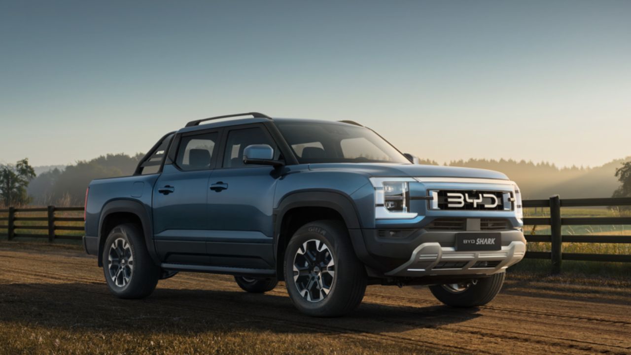 BYD Shark 2025, a picape híbrida de 430 cavalos, chega ao Brasil com ótima autonomia e capacidade de acelerar como um esportivo