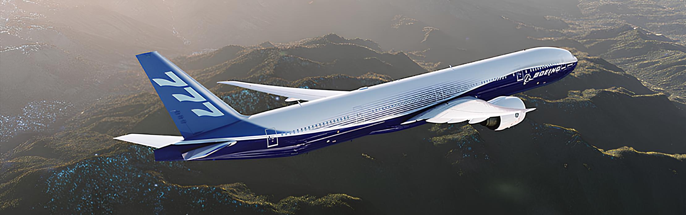 Boeing 777-300ER consome 7,8 toneladas de combustível por hora em voos de até 14.000 km