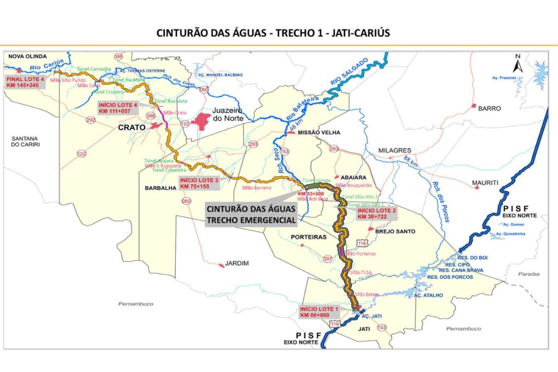 Brasil invierte R$ 2 mil millones en el Cinturón de Aguas para transformar la agricultura y garantizar el abastecimiento