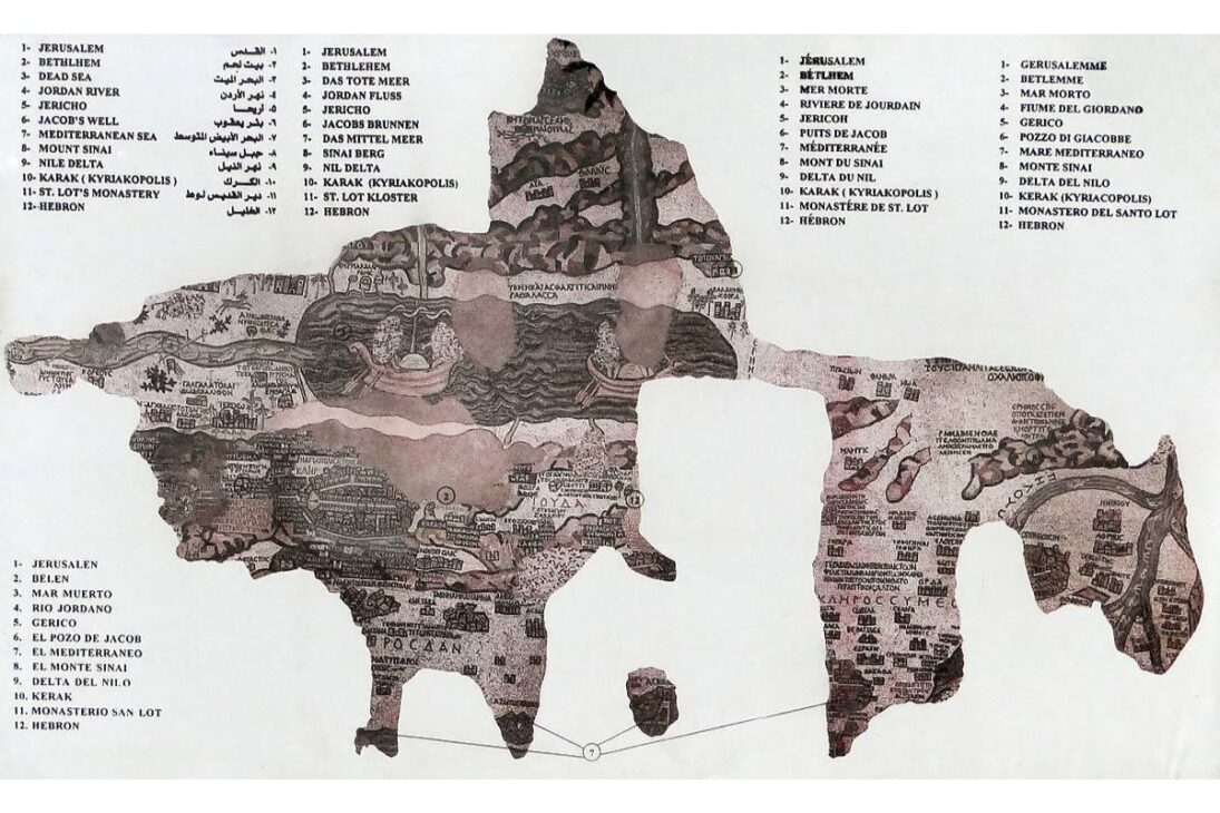 La ciudad cristiana perdida hace siglos es encontrada gracias al mapa más antiguo de la Tierra Santa