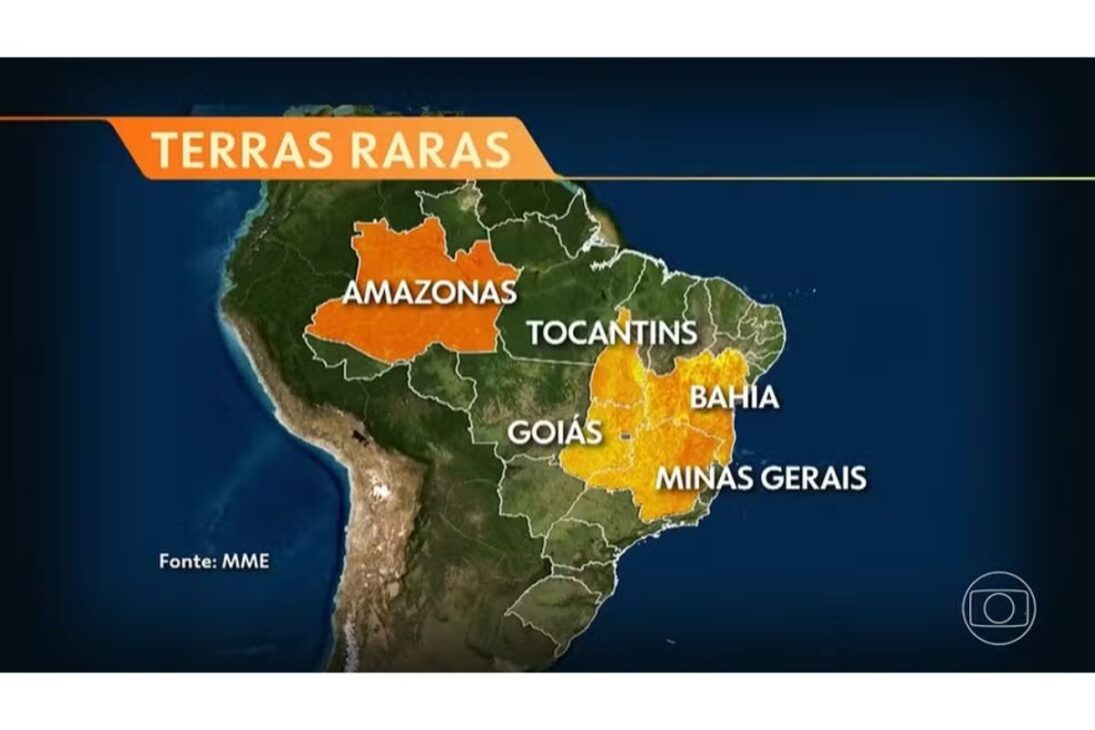 La disputa por tierras raras coloca a Brasil en el centro del conflicto entre EE. UU. y China