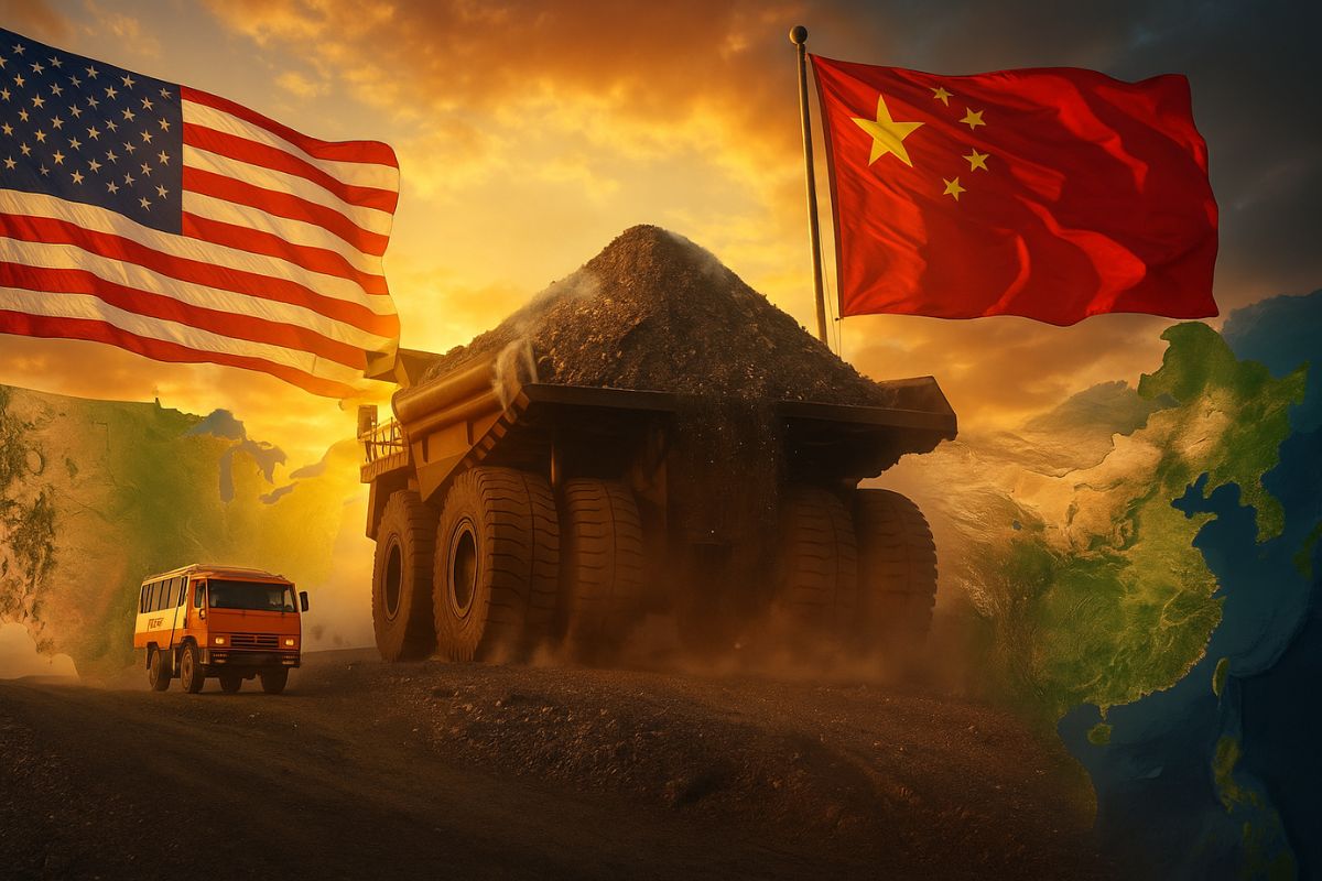 A Guerra das Terras Raras: Como a China Usou seu Monopólio para Forçar um Acordo com os EUA em 2025